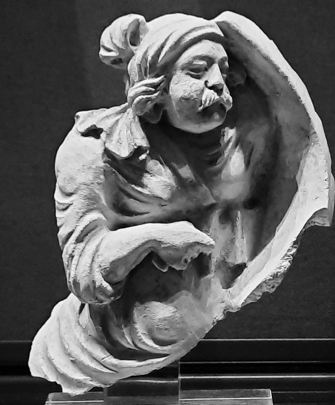 Zen Buddha statue in a serene setting